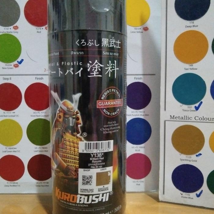 Gambar Samurai Y138 Brilliant Red dari WijayaKarya-1 Kab. Tangerang Tokopedia