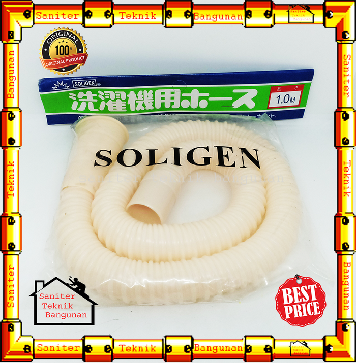 Gambar Selang Pembuangan Air Mesin Cuci 1 Meter Soligen dari Saniter Teknik Bangunan Kota Administrasi Jakarta Utara Tokopedia