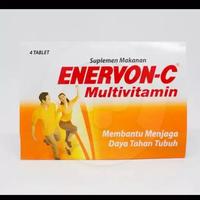 Gambar Enervon C Multivitamin Strip isi 4 tablet dari amirashop1707 Kota Surabaya 1 Tokopedia
