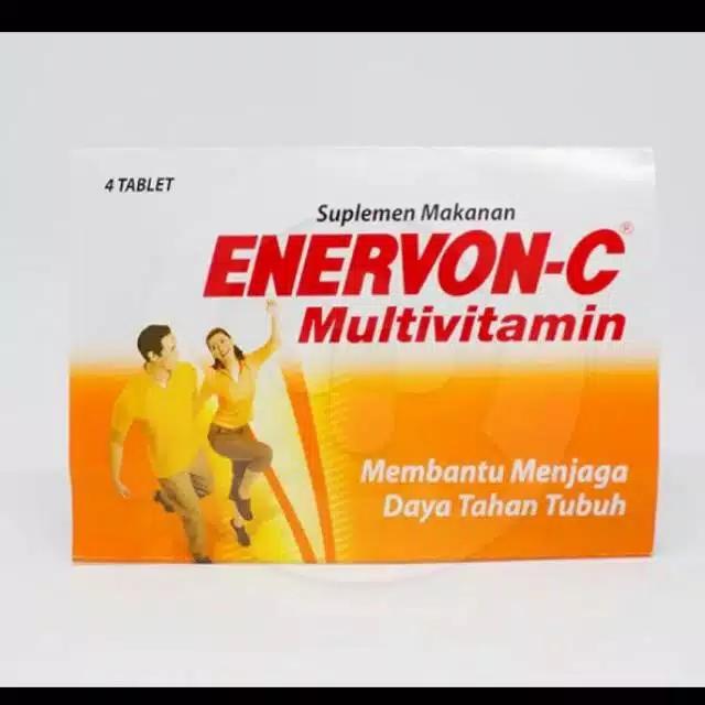 Gambar Enervon C Multivitamin Strip isi 4 tablet dari amirashop1707 Kota Surabaya Tokopedia