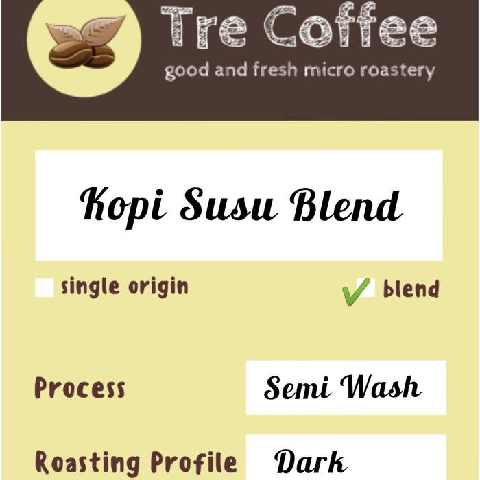 Gambar kopi susu blend dari Trecoffee Kab. Karawang Tokopedia