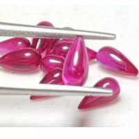 Gambar Batu Mustika lipan merah Rubi siam MD replika bentuk tetes air berkuwa dari New sinar permata nusantara Kota Administrasi Jakarta Timur 1 Tokopedia