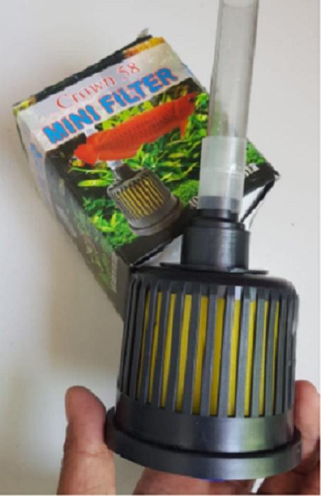Gambar MINI FILTER AQUASCAPE/ MINI FILTER AQUARIUM MERK CROWN 58 dari more_sell Kota Tangerang Tokopedia