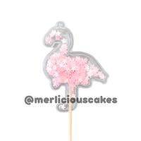 Gambar Confetti Cake Topper Kue Flamingo FL1 dari Merlicious Cakes Kota Administrasi Jakarta Pusat 1 Tokopedia