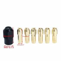 Gambar 7Pcs Collet Brass Collet 1.0 / 1.6 / 2.0 / 2.4 / 3.0 / 3.2 + M8 * 0.75 dari 101perkakas Kab. Bandung 2 Tokopedia