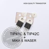 Gambar TRANSISTOR ST2 TIP41C TIP42C TIP 41 TIP 42 TIP41 TIP42 MIKA WASER dari LED Pekanbaru Kota Pekanbaru 5 Tokopedia