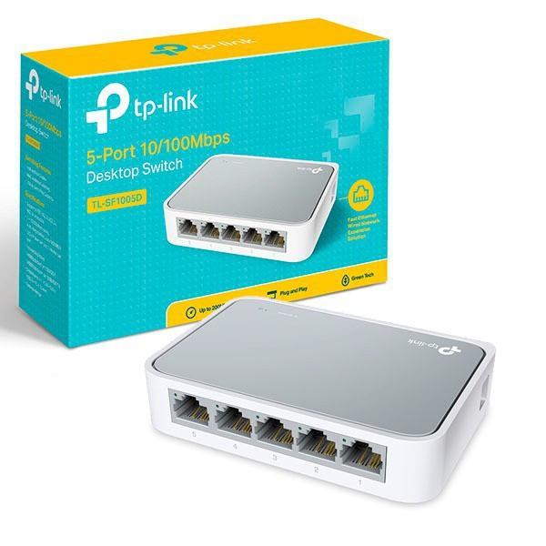 Gambar TP-Link TL-SF1005D Switch Hub 5 Port - TP Link dari Vstar Computer Kota Medan Tokopedia