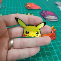 Gambar Sticker Hologram Anime - PSH67- Pokemon - Pikachu dari Sticker AJa Kota Administrasi Jakarta Utara 1 Tokopedia