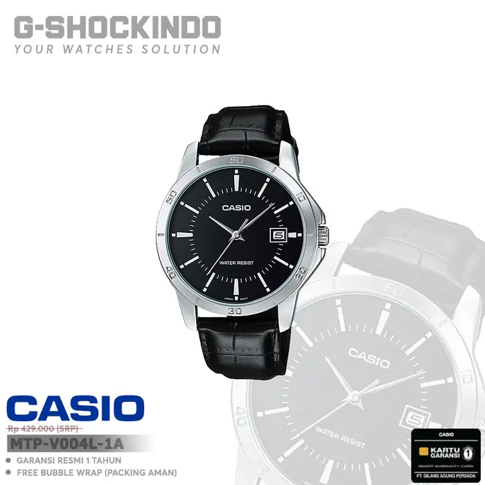 Gambar Casio MTP-V004L-1A / -1B / -1B2 / -2B / -3B / -7A Original dari G-Shock Indo Kota Tasikmalaya 2 Tokopedia