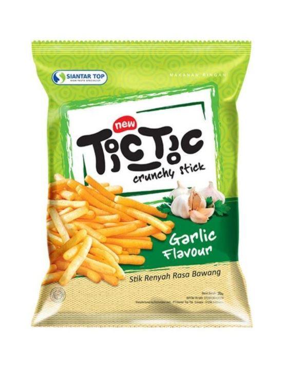 Gambar Cemilan Tic Tic Snack Stick Bawang 70 Gr / Saos Pedas Mantap 65 Gr dari Kyan Mart Kota Malang Tokopedia