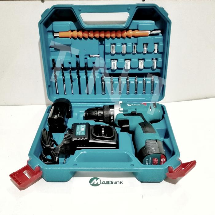 Gambar MAILTANK MESIN BOR CORDLES CAS BATERAI 18V SH-189 BOR SET CAS BATERAI dari online technical tools Kota Administrasi Jakarta Barat Tokopedia