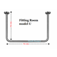 Gambar fitting room / kamar pas model u dari ABADI HANGER Kota Tangerang 2 Tokopedia