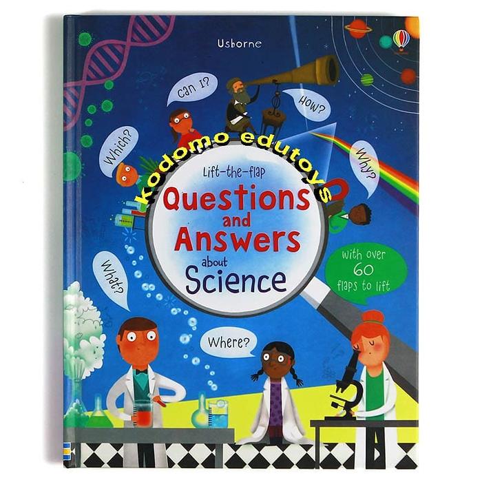Gambar Usborne Lift-the-flap Questions and Answers about Science dari kodomoedutoys Kota Administrasi Jakarta Barat Tokopedia