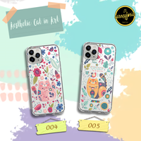 Gambar SOFTCASE CLEAR CAT ART WALLPAPER for SAMSUNG IPHONE VIVO OPPO XIAOMI dari Carneyforia Kota Semarang 2 Tokopedia