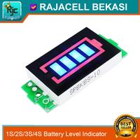 Gambar Battery Level Indicator Module untuk Baterai Lithium Lipo 18650 1S-4S dari Rajacell Bekasi Kota Bekasi 1 Tokopedia