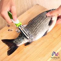 Gambar PISAU KUPAS BUAH / PISAU SAYUR / ALAT BERSIH SISIK IKAN / PEELER KNIFE dari Nivalis Jakarta Kota Administrasi Jakarta Utara 3 Tokopedia