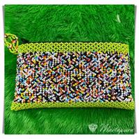 Gambar TAS0189 Dompet Manik Dayak dari Ratu Permata Kab. Banjar 4 Tokopedia