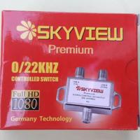 Gambar Skyview Premium Switch 22 Khz controlled Switch untuk 2 lnb dari freesatelit Kab. Tangerang 1 Tokopedia
