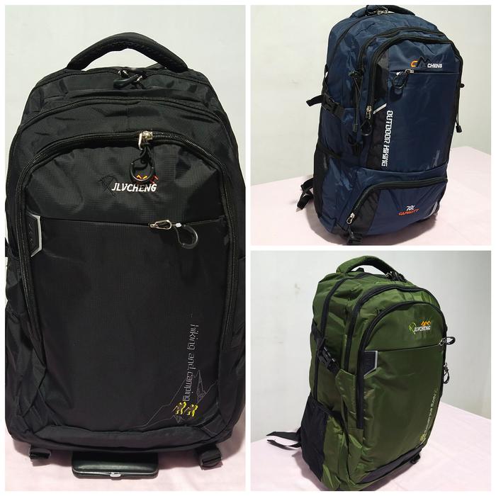 Gambar Tas Gunung / Tas Travel / Tas Hiking / Tas Mudik Original Import dari pelangishop7 Kab. Tangerang Tokopedia