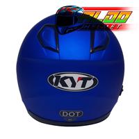 Gambar KYT KYOTO SOLID BLUE DOFF ORIGINAL HELM SNI TERMURAH dari aldohelm2 Kota Bekasi 4 Tokopedia