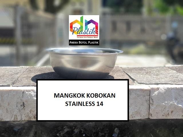Gambar MANGKOK MAKANAN KUAH KOBOKAN STAINLESS 14 TERMURAH dari DN Plastik Kota Bandung Tokopedia