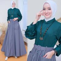 Gambar CAMELIA DRESS Baju Gamis Wanita Muslimah Gamis Terbaru 2020 dari Grosir Baju Muslim Model Kota Bandung 2 Tokopedia