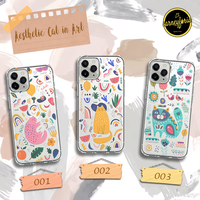 Gambar SOFTCASE CLEAR CAT ART WALLPAPER for SAMSUNG IPHONE VIVO OPPO XIAOMI dari Carneyforia Kota Semarang 1 Tokopedia