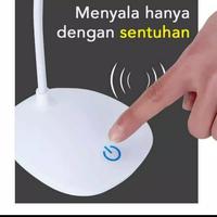 Gambar Lampu meja / belajar / baca led 3 mode sentuh Rechargeable charge dari Sinar Sakti Elektronik Malang Kota Malang 4 Tokopedia