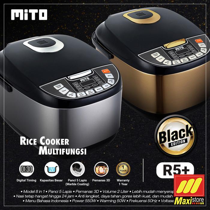 Gambar Rice Cooker Digital 2 Liter Mito - Maxistore dari Maxi Store Makassar Kota Makassar Tokopedia