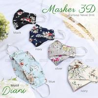 Gambar Masker 3D Earloop Velvet Drill dari VazyaHijab Kota Cimahi 5 Tokopedia