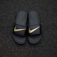 Gambar ( SALE ) SANDAL PRIA SPORT NIKE BENASSI BLACK dari RandBstuff Kota Madiun 2 Tokopedia