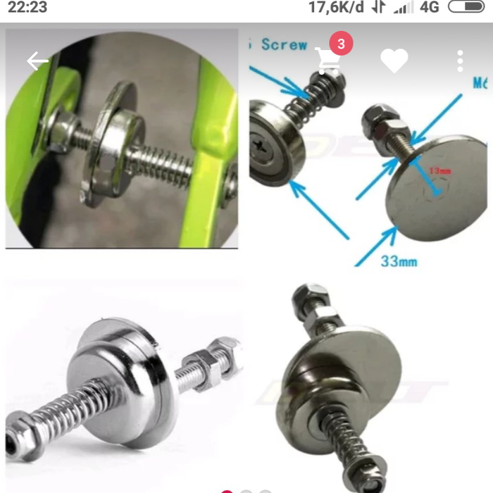 Gambar magnet frame sepeda lipat magnet lipatan seli dari arie xc hobby shop Kota Depok Tokopedia