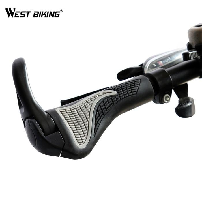 Gambar TaffSPORT Tanduk Gagang Sepeda Grip MTB Handlebar 1 Pasang - Hitam dari SK store.id Kota Administrasi Jakarta Barat Tokopedia