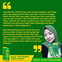 Gambar Obat Radang Tumit - Nyeri Tumit - Plantar Fasciitis Minyak Sapu Jagat dari azqiaraherbal Kota Bandung 2 Tokopedia