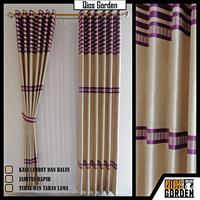 Gambar Gorden Hordeng Jendela Pintu Blackout Import Motif Garis Modern Style dari Qios Gorden Kab. Bandung 3 Tokopedia