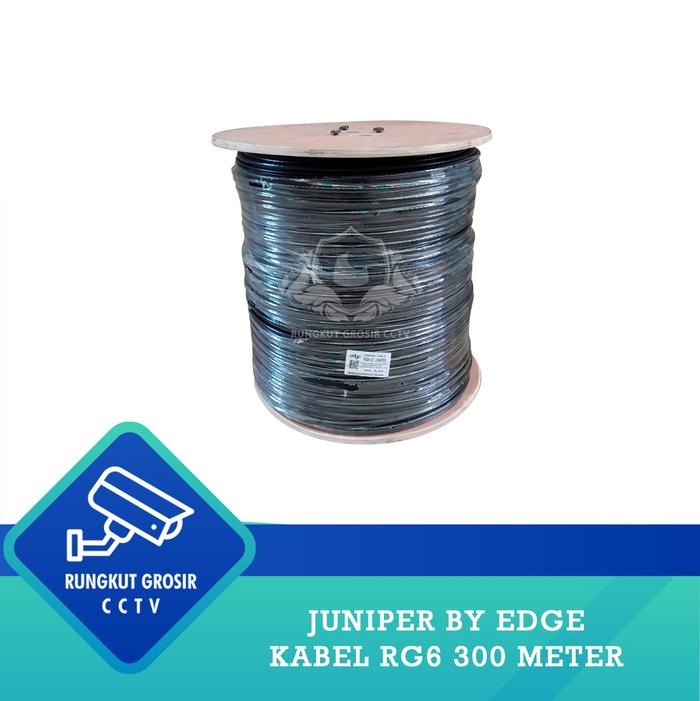 Gambar KABEL RG6 EDGE JUNIPER 300M dari Rungkut Grosir CCTV Kota Surabaya Tokopedia