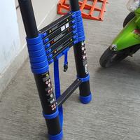 Gambar TANGGA TELESCOPIC TELESKOPIK 4.4M AMG SINGLE BIRU - 5.2 METER dari C8C STORE Kota Cirebon 3 Tokopedia