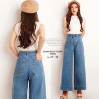 Gambar (BARU) Celana Kulot Yosira Young dari ANCIENSHOP_NEW Kota Administrasi Jakarta Barat 3 Tokopedia