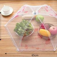 Gambar Tudung Saji Lipat jala (Ada motifnya, bahan tebal, bisa dilipat) dari tokyo hnt plaza Jakarta Utara 2 Tokopedia