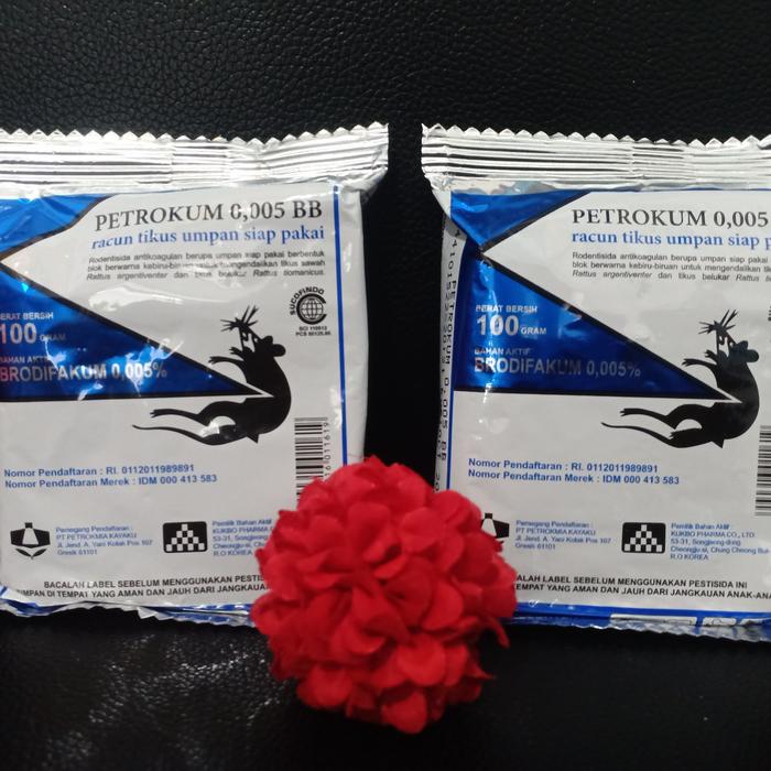 Gambar racun tikus/permen tikus mati kering petrokum dari Smyashop Kota Malang Tokopedia