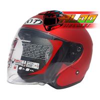 Gambar KYT KYOTO SOLID MAROON DOFF ORIGINAL HELM SNI TERMURAH dari aldohelm2 Kota Bekasi 2 Tokopedia
