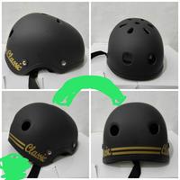 Gambar HELM DEWASA ATAU HELM SEPEDA SKATING POLOS KEREN /HELM SEPEDA CLASSIC dari HXL Motor Sports Kota Administrasi Jakarta Barat 5 Tokopedia