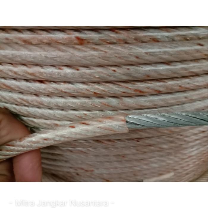 Gambar Seling Pvc 6x8 / Wire Rope PVC 6x8 Obral Stok Gudang dari Mitra Jangkar Nusantara Jakarta Timur Tokopedia