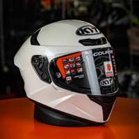 Gambar Helm KYT TT Course White Pearl Solid Full Face dari Helm Galeri Kota Bekasi 1 Tokopedia