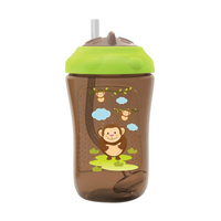 Gambar botol minum baby safe weighted straw cup training 300 ml - Cokelat dari abrisam babyshop Kab. Bekasi 3 Tokopedia