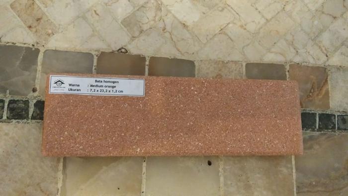 Gambar Bata Homogen Nomor PO GP8489 - Orange Medium dari GavrielPhone Kota Bekasi Tokopedia