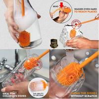 Gambar Sikat Botol Silicone Bottle Brush Soft Touch Premium Silikon alat bayi dari Mail Living Kab. Bandung 2 Tokopedia