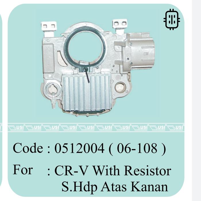 Gambar ic regulator alternator honda CRV CR-V hadap kanan socket 4 0512004 dari Timur Dinamo Kota Administrasi Jakarta Barat Tokopedia