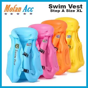 Rompi Renang Pelampung Anak Swim Vest Ban Jaket Step A Size XL