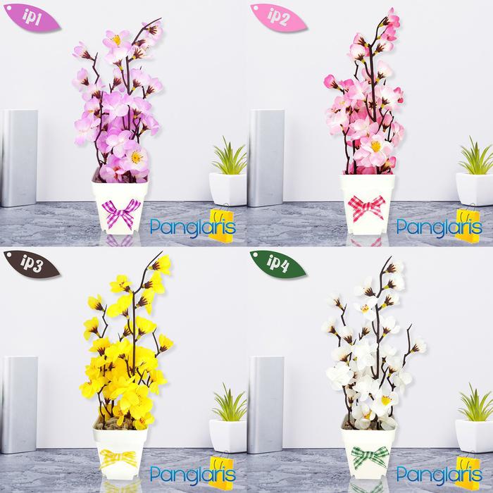 Gambar Bunga Artificial Sakura Dekorasi Rumah Hiasan Meja Ruang Tamu Murah dari Panglaris Kab. Bekasi Tokopedia